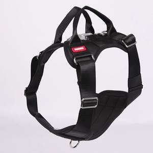 Grosir Terbaru Harness Hewan Peliharaan Empuk Lembut Led Disesuaikan Keselamatan Keselamatan Harness Anjing dengan Pegangan untuk Luar Berjalan Jogging - Product Image 4