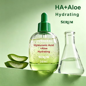 Suero Calmante <span class=keywords><strong>y</strong></span> Reparador con Aloe Vera <span class=keywords><strong>y</strong></span> Ácido Hialurónico, Esencia Facial Hidratante <span class=keywords><strong>y</strong></span> Suavizante para Después del <span class=keywords><strong>Sol</strong></span>, Venta al Por Mayor, OEM - Product Image 6