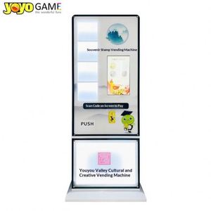 Distributeur automatique de jetons souvenirs à écran tactile avec gravure laser et paiement intelligent pour musées et commémorations - Product Image 4