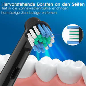 Têtes de brosse de rechange pour brosse à dents électrique, poils souples, accessoires de nettoyage pour soins bucco-dentaires, fournisseur de têtes de brosse à dents compatibles - Product Image 4