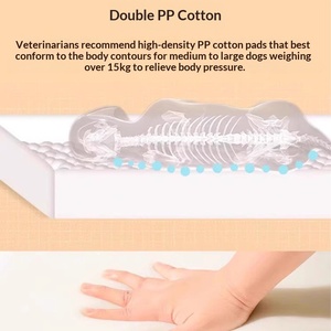 Cama para Perro Desmontable y Lavable para las Cuatro Estaciones, Cama para Perro Grande, Alfombra de Verano para Perro, Sofá para Mascotas, Golden Retriever, Algodón Puro - Product Image 5