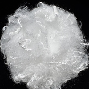 Fibre de micro-polyester vierge blanche 0,9D de haute qualité <span class=keywords><strong>pour</strong></span> garnissage de literie type duvet - Product Image 4
