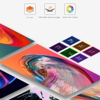 Moniteur de bureau Lecoo 27 pouces 100Hz IPS haute définition avec protection oculaire pour la maison B2731E