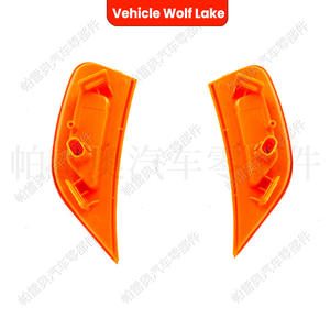 Paire de couvercles de feux de signalisation de pare-chocs avant en ABS pour Chevrolet Tahoe 2021-2023 - Product Image 2