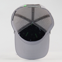Casquette de baseball en gros à séchage rapide, protection solaire, maille respirante, logo brodé de haute qualité, entièrement imprimée, 100 % polyester, unisexe
