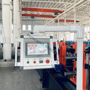 Günstiger Preis Hochwertige Metallstahlrahmen CZ-Profil Kaltwalzformmaschine Hochgeschwindigkeits-Pfettenherstellungsmaschine - Product Image 6