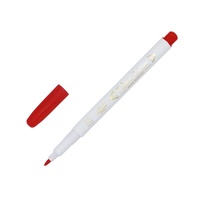 12 stylos marqueurs permanents à base d'eau pour peinture artistique, non toxiques, à pointe fine, multicolores, pour tissu