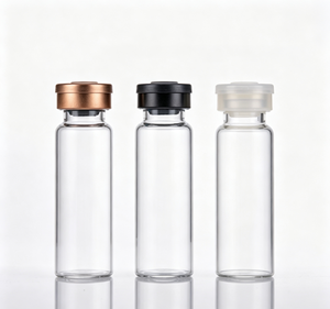 Botellas de Vidrio Transparentes Vacías de 3/5/10 ml para Uso Cosmético, Venta al Por Mayor de Fábrica, MOQ Bajo, Servicio de Logotipo Personalizado - Product Image 4
