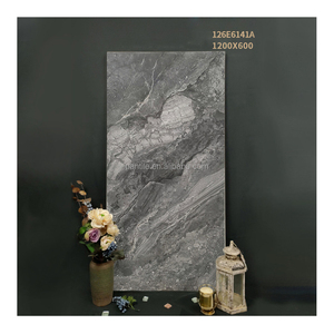 Lista de precios de baldosas vitrificadas de 60x120, porcelana esmaltada de Qatar, baldosas de porcelana con aspecto de Marne dorado, 60x60 para <span class=keywords><strong>suelo</strong></span> - Product Image 2