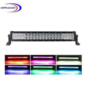 Barra de luz LED RGB 5D, 21 pulgadas, 120W, multicolor, estroboscópico, controlada por dientes azules, para todoterreno, ATV, UTV, camiones - Product Image 2
