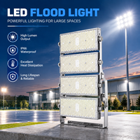 Projecteur LED Super Lumineux 1120W 960W 220V avec Driver Isolé, Dissipateur de Chaleur et Boîtier en Aluminium Moulé sous Pression pour Stades et Arenes Sportives