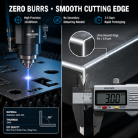 Service de découpe laser de tôles sur mesure de précision, fabrication OEM de pièces en acier inoxydable et aluminium, livraison rapide, MOQ 1 pièce