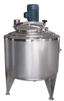 Agitateur sanitaire en acier inoxydable de qualité alimentaire Fermentation du yaourt Réservoir de lait Mélange Homogénéisateur Revêtement moteur pour plastiques