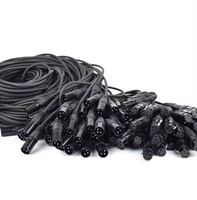 Câble XLR professionnel 3 broches avec gaine en PVC et blindage combiné, câble audio mâle-femelle pour microphone, haut-parleur, mixeur