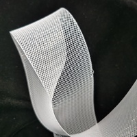 Zhenwei Textile – Maille rigide blanche élastique et durable de 2 pouces de large pour accessoires de crinoline et robes structurées