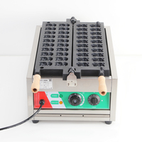 Machine à gaufres commerciale Delbosen en forme de panda, machine à gâteaux électriques en forme d'ours, idéale pour les cafés et les buffets pour enfants, un produit très rentable