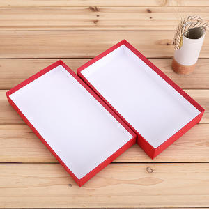 Ciel terre noir carré couleur Long portefeuille boîte-cadeau Kraft matériel boîtes rigides <span class=keywords><strong>bas</strong></span> de soie emballage stock disparu - Product Image 1