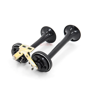 Klaxon électrique 120 dB 12 V à double trompette, type escargot, Plug & Play pour <span class=keywords><strong>voiture</strong></span>, camion, SUV, moto - Product Image 2