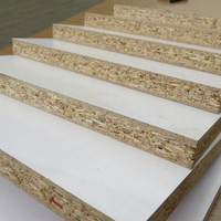 Panneau de particules d'aggloméré collé de ciment double face brun de 15Mm imperméable économique de surface