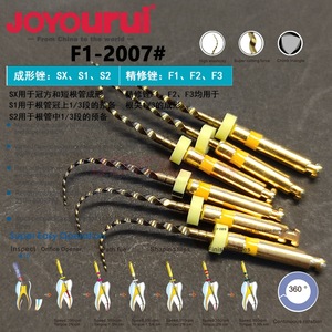 Limes dentaires Joyourui F1 2007 en nickel-titane activées par la chaleur pour le traitement des canaux radiculaires chez le chien, le chat et le cheval (usage vétérinaire) - Product Image 4