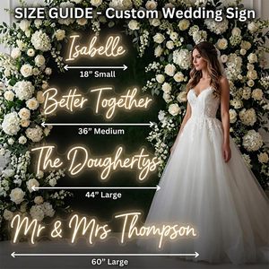 Custom <b>Neon</b> <b>Sign</b> Led Name <b>Light</b> Wedding Personalized Text Display Bluetooth App Control Plug Powered IPX4 Waterproof Static - Product Image 5