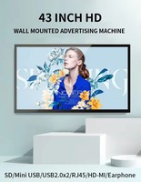 Pantalla Táctil LCD Android de 43 Pulgadas, Reproductor de Publicidad Digital, Cartel Digital, Pantalla Comercial, Kiosco de Autoservicio para Tiendas Minoristas