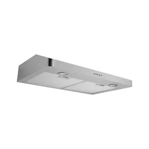 Pabrik kustom kualitas tinggi ETL Ultrathin di bawah kabinet Range hood Electric Mechanical Stainless Steel Gratis suku cadang 110 228