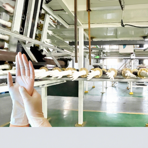 Línea de Producción de Guantes Quirúrgicos Desechables para Exámenes Médicos, Motor PLC de Marca Reconocida, Rodamientos, Engranajes, <span class=keywords><strong>Precio</strong></span> Competitivo - Product Image 1