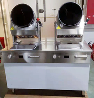 Robot cuiseur Commercial intelligent, Chef de cuisine Robot, Machine de cuisson électrique pour œufs frits et riz