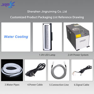 Système de polymérisation UV LED <span class=keywords><strong>pour</strong></span> <span class=keywords><strong>vernis</strong></span> résine adhésive UV 2200W 365NM 395NM 405NM avec contrôleur - Product Image 5