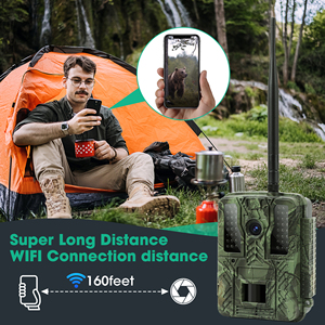 Relie Wifi động vật hoang dã Trail máy ảnh 4K 48mp <span class=keywords><strong>video</strong></span> IP67 không thấm nước hồng ngoại ngoài trời lĩnh vực giám sát với CMOS yếu tố cảm biến - Product Image 3