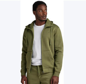 Sudadera con Capucha Personalizada 100% Algodón con Estampado Completo, Cierre de Cremallera, Cuello con Capucha, Felpa Gruesa Ecológica para Invierno - Product Image 3