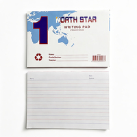Cuaderno de Escritura Personalizado Grado 1, 210x143mm, Cuaderno de Ejercicios con Rayas para Primaria, Cuaderno de Práctica de Escritura a Mano para Estudiantes, Venta al Por Mayor