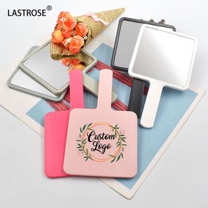 <b>Makeup</b> Mirror Compact Magnifying Handheld <b>Vanity</b> Mirror Private Label Mini Square Shape Pocket Mirror - Product Image 1
