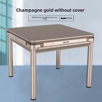 Table de mahjong automatique à double usage, silencieuse pour usage domestique avec chargement USB, livraison directe d'usine