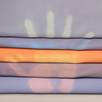Tissu thermochromique avec tissu extensible en polyester à changement de couleur induit par la température pour les bikinis