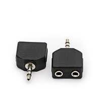 3.5mm Casque Y Splitter 3.5mm Mâle vers Double Femelle Stéréo Jack Adaptateur Convertisseur
