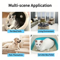 USMILEPET OEM Spray Éliminateur de Taches et d'Odeurs pour Animaux, Éliminateur d'Odeurs d'Urine de Chien et de Chat, Détachant Puissant et Désodorisant pour le Nettoyage Domestique