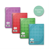 Carnet à spirale personnalisé avec reliure spirale pour usage professionnel et scolaire, couverture en papier personnalisable, papeterie de bureau pour étudiants