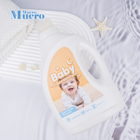 Vente en gros OEM Marque privée Détergent à lessive pour vêtements de bébé Nettoyage en profondeur Peau sensible Détergent à lessive liquide naturel écologique