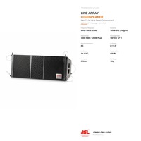 Système de sonorisation de scène haute performance JSL Professional Passive 2-Way Line Array Speaker Premium pour concerts et événements en plein air