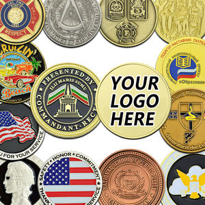 Monete Personalizzate con Design Gratuito a Prezzo Vantaggioso, Moneta Antica Romana in Ottone Placcato Argento, Moneta Commemorativa Personalizzata in Oro e Argento con Logo - Product Image 2