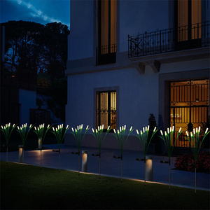 Nouvelles lucioles solaires améliorées se balançant lumières extérieures imperméables solaires jardin lumières décoratives cour Patio voie décoration - Product Image 6