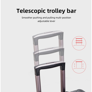 Nhà Máy Bán buôn 6-Piece <span class=keywords><strong>Set</strong></span> 24inch Vali du lịch không thấm nước Xe đẩy vali với sự kết hợp khóa - Product Image 4