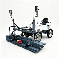 Machine de nivellement au laser à essence fiable avec conception ergonomique pour la construction de parkings