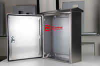 Caja de Distribución Moderna de Acero Inoxidable con Nivel de Protección IP65 Personalizado, Recubierta con Pintura en Polvo para Uso en Exteriores