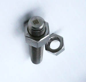 Baja tahan karat <span class=keywords><strong>B8</strong></span> ASTM <span class=keywords><strong>A320</strong></span> baut kancing berulir penuh dengan akhir polos - Product Image 5