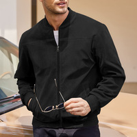 Blouson Bomber Décontracté Slim Anti-UV à Col Zippé pour Homme, Collection Printemps-Automne, Vente Transfrontalière Unique