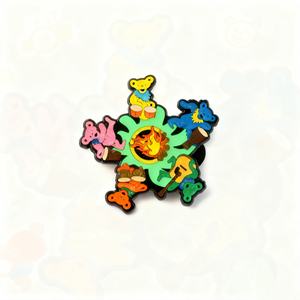 Badges en émail personnalisés en gros, mignons, à motif de dessin animé, épingles de revers en métal créatives sur le thème de l'anime pour breloques de sac à dos et petits accessoires - Product Image 6