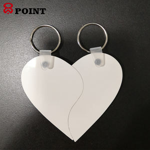 Llavero de madera Anillo personalizado en cadenas a granel Venta al por mayor Llaveros de sublimación Mdf de <span class=keywords><strong>doble</strong></span> cara en blanco - Product Image 2